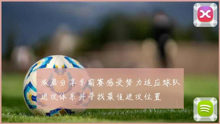 浓眉分享季前赛感受努力适应球队进攻体系并寻找最佳进攻位置